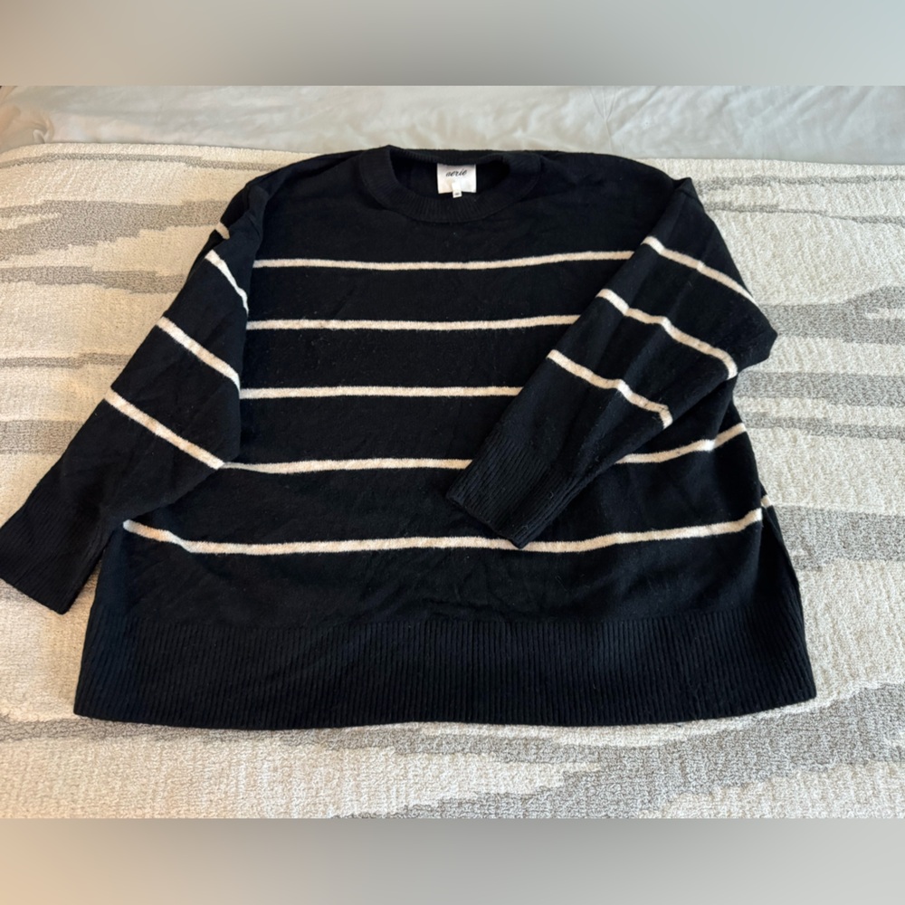 Aerie Classic Black Knitwear soft and oversized